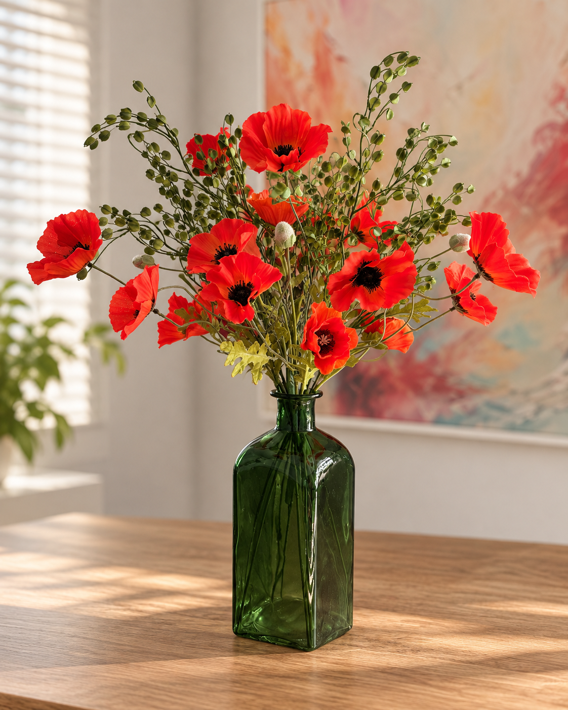 Poppies After Dark | Forever Poppy Arrangement