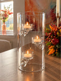 The Lumière Glass candleholder